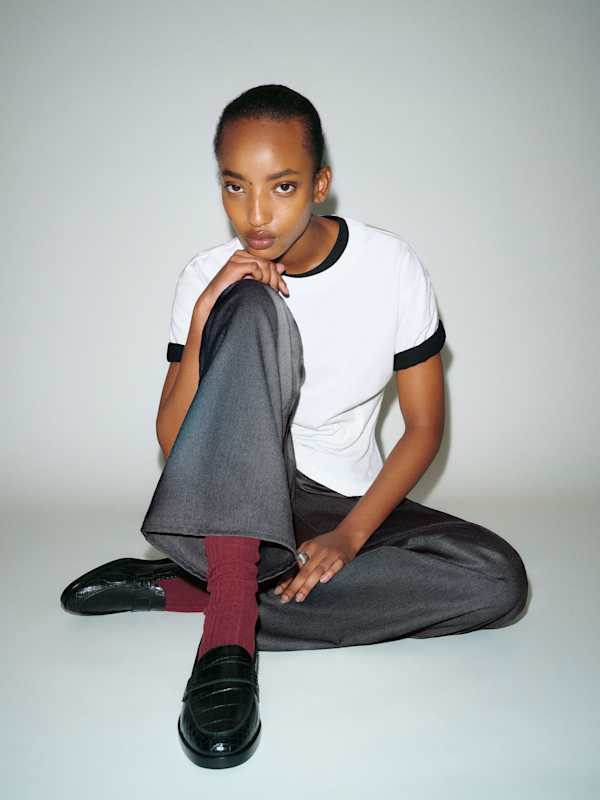 Kaylee Loafer - Black Croc